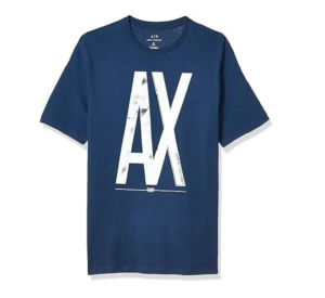 Graphic Print Crew-Neck T-shirt For Men